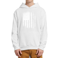 I Identify As Vaccinated With American Flag Urban Pullover Hoodie | Artistshot