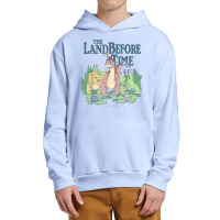 Land Before Time Pastel Dinosaur Friends T Shirt Urban Pullover Hoodie | Artistshot