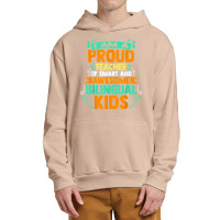 Proud School Teacher Bilingual Kids T Shirt Urban Pullover Hoodie | Artistshot