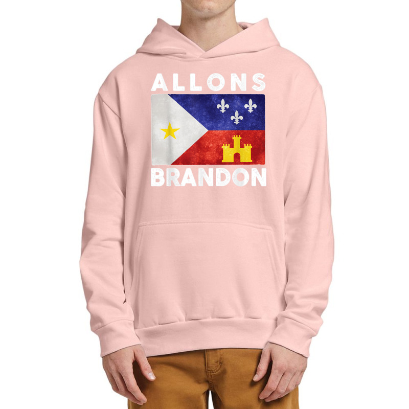 Allons Brandon Louisiana Acadiana Flag Lafayette T Shirt Urban Pullover Hoodie | Artistshot