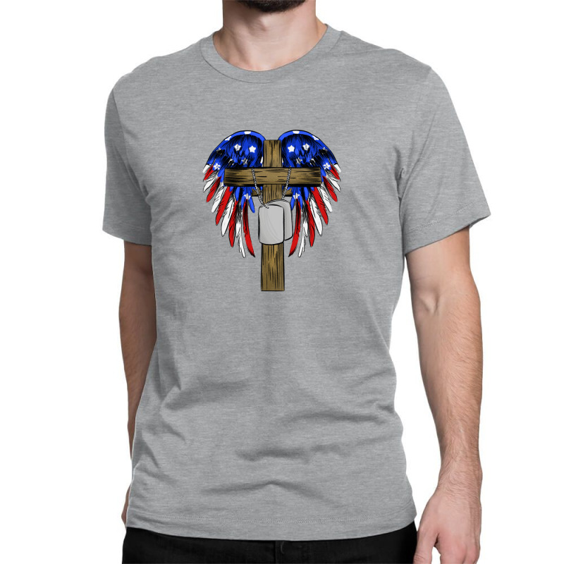 American Soldier Cross Classic T-shirt | Artistshot