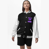 Gimme Some Fin Bomber Jacket | Artistshot