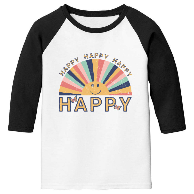 Happy Happy Happy Youth 3/4 Sleeve by Inspired Images | Artistshot