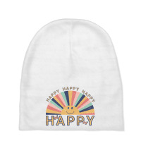 Happy Happy Happy Baby Beanies | Artistshot