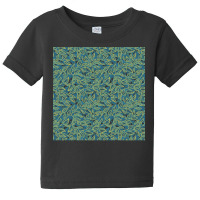 Nature Pattern T  Shirt Minimalist Leaf Line Art Illustration As A Sea Baby Tee | Artistshot