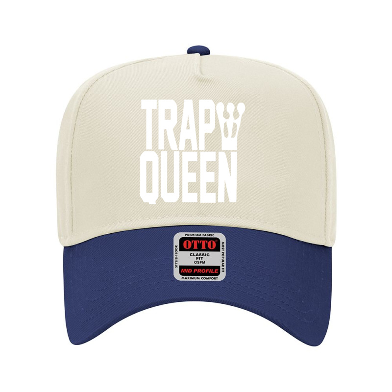 King Trap Queen New Adjustable Baseball Cap | Artistshot