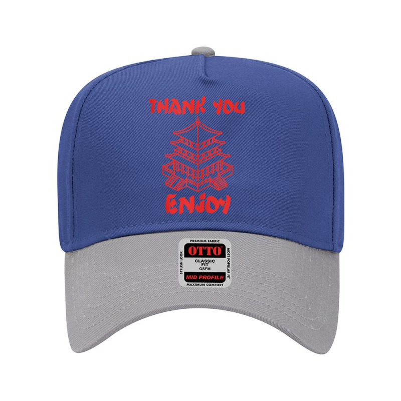 Chinese Food Take Out Thank You Enjoy House Chinese Take Out Tank Top Adjustable Baseball Cap | Artistshot