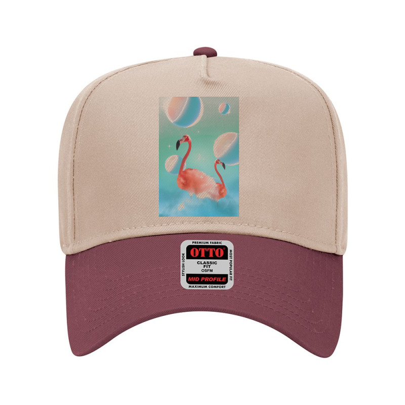 Flamingo T  Shirt Objective Subjectivity T  Shirt Adjustable Baseball Cap | Artistshot