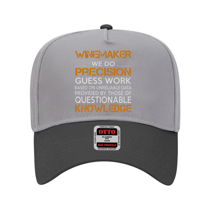 Awesome Shirt For Winemaker Adjustable Baseball Cap | Artistshot