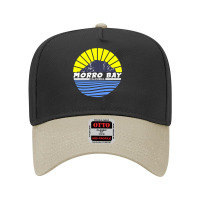 Morro Bay Morro Rock California Long Sleeve T Shirt Adjustable Baseball Cap | Artistshot