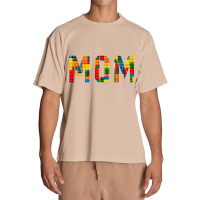 Mom Brick Builder Funny Blocks Master Builder Urban Heavy T-shirt | Artistshot