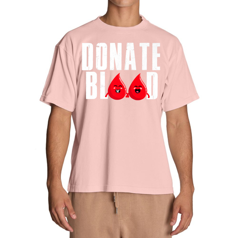 Cool Blood Donation Art Men Women Blood Donor Phlebotomy Premium T Shi Urban Heavy T-shirt by Saiful_Siddique | Artistshot