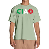 Ciao Italian I Love Italy Bella Italia Espresso Lover Rome Urban Heavy T-shirt | Artistshot