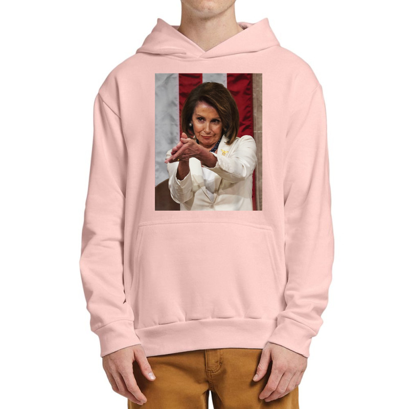 Funny Nancy Pelosi Clap Back T Shirt Anti Trump Meme Tee Urban Pullover Hoodie | Artistshot