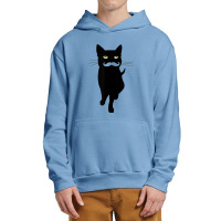 Moustache Cat Urban Pullover Hoodie | Artistshot