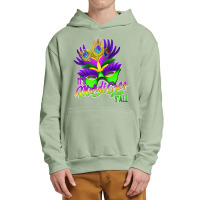 Vintage Mardi Gras Y' All, New Orleans, La , For Men & Women Premium T Urban Pullover Hoodie | Artistshot