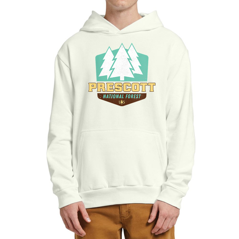 Womens Prescott National Forest Arizona New Vintage Shield V Neck T Sh Urban Pullover Hoodie | Artistshot