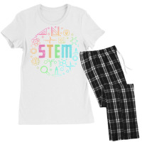 Stem Science Technology Engineering Math Teacher Gift T Shirt Women's Pajamas Set | Artistshot