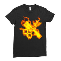 Hairdresser T  Shirt Fire Hairdresser Scissors And Comb T  Shirt Ladies Fitted T-shirt | Artistshot