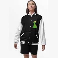 Banana Hadrosaurid Bomber Jacket | Artistshot