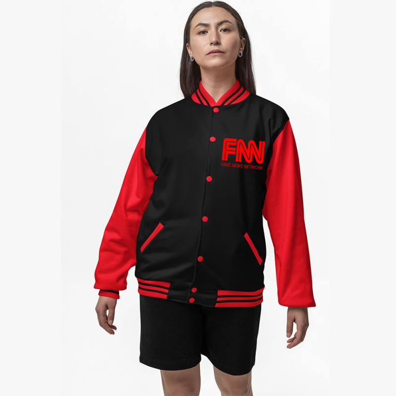 Television  News Network Bomber Jacket | Artistshot