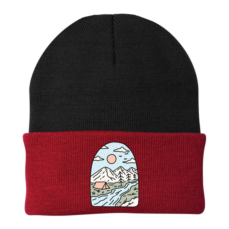 Camping Beanie by Quilimo | Artistshot