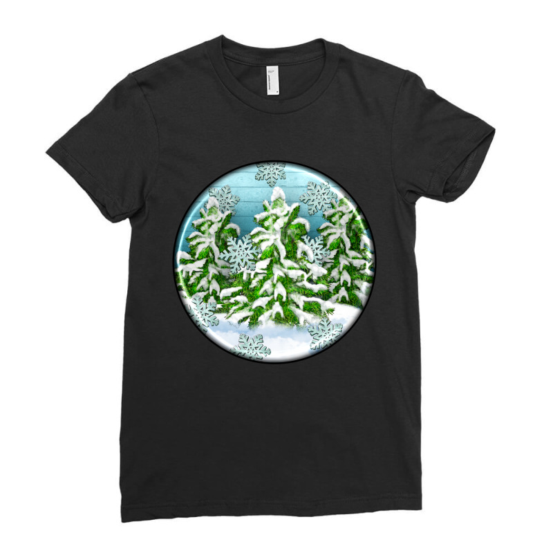 Winter Ladies Fitted T-shirt | Artistshot