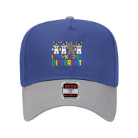 Autism Awareness Siberian Husky Dog Adjustable Baseball Cap | Artistshot