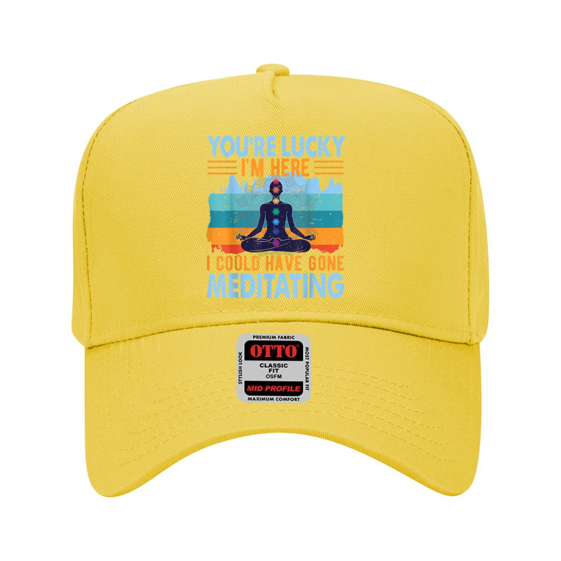 Buddhism Meditating Spiritual Buddha Meditation Woman Adjustable Baseball Cap by criticizematter | Artistshot