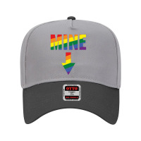 Mine Lgbt Baby Adjustable Baseball Cap | Artistshot