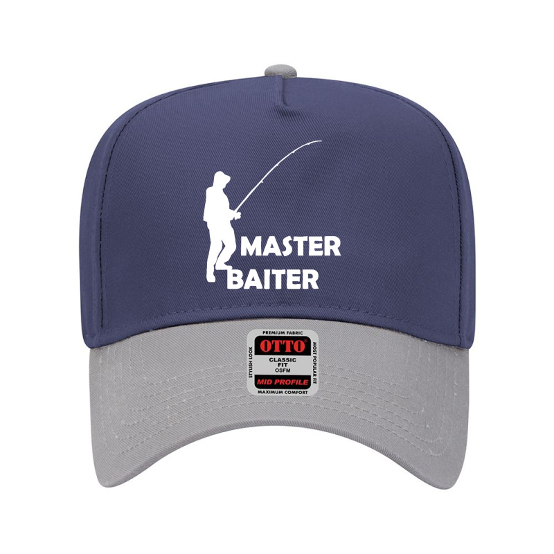 Aster Baiter Mens Rude Fishing Adjustable Baseball Cap by Gretchen Minnis | Artistshot