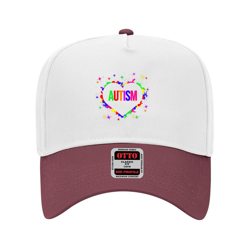 Autism Awareness Heart Accept Understand Love Adjustable Baseball Cap by ErikaYescas | Artistshot