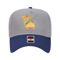 Cinco De Mayo T  Shirt Sombrero Yorkshire Terrier Dog Tacos Cinco De M Adjustable Baseball Cap | Artistshot