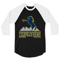 Brumbies Rugby Australia 3/4 Sleeve Shirt | Artistshot