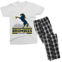 Brumbies Rugby Australia Men's T-shirt Pajama Set | Artistshot