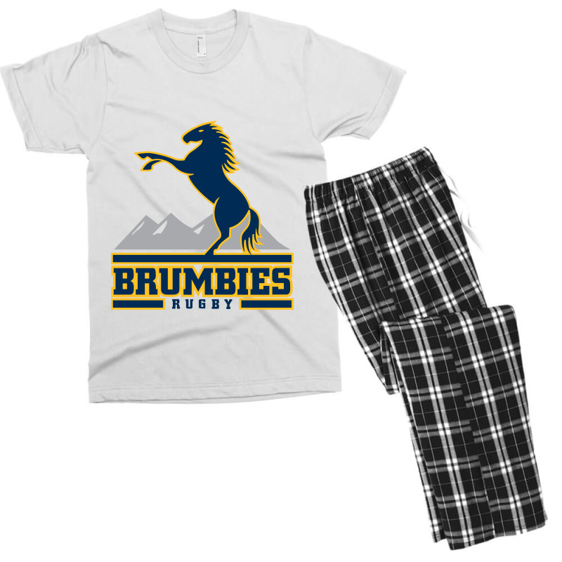 Brumbies Rugby Australia Men's T-shirt Pajama Set by hary shop | Artistshot