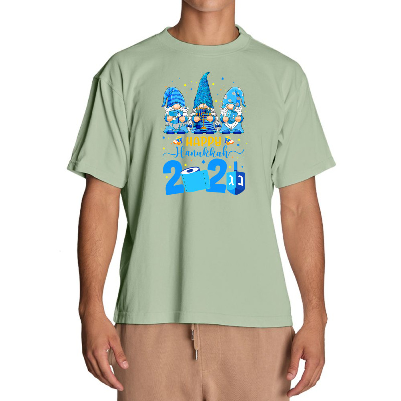 Happy Hanukkah Gnomes Menorah Hanukkah Jewish Holiday 2021 T Shirt Urban Heavy T-shirt | Artistshot