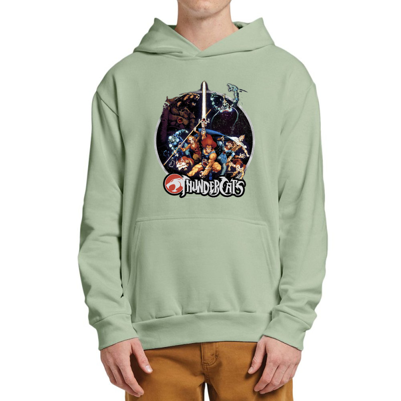 Thundercats Group Shot Vintage Circle T Shirt Urban Pullover Hoodie by Binhthai9809 | Artistshot