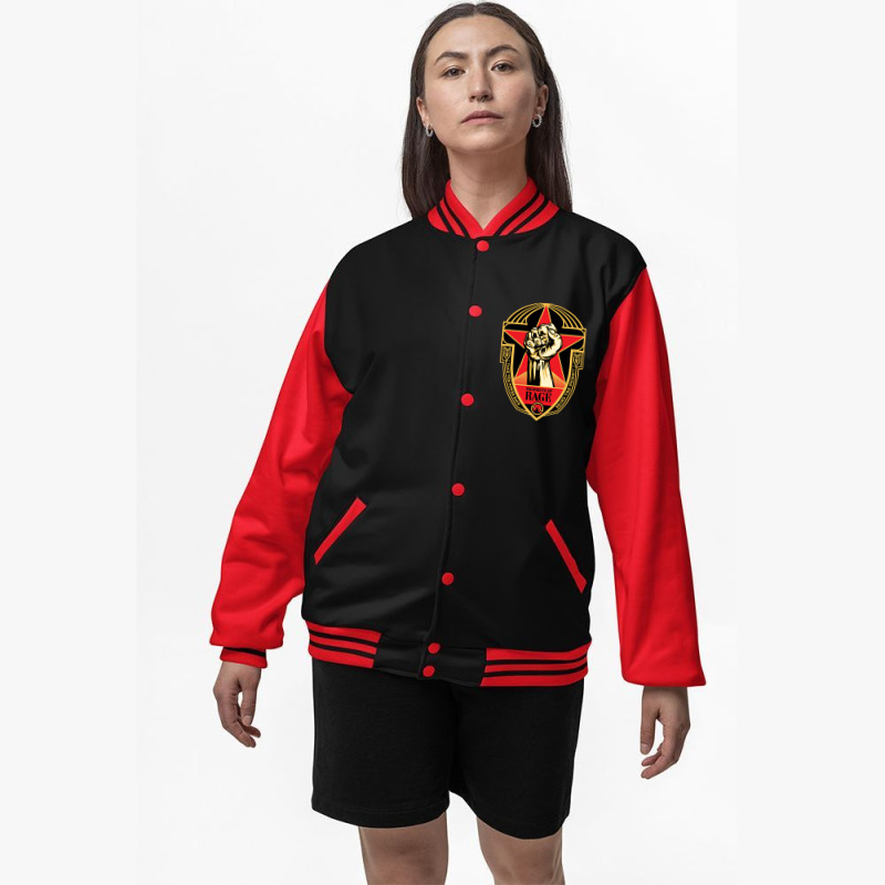 Prophets Of Rage Poster Bomber Jacket by rummily_royal | Artistshot