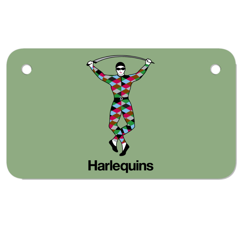 The Harlequin Fc Motorcycle License Plate | Artistshot