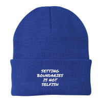 Setting Boundaries Is Not Selfish, Mental Health Awareness.,mental Hea Beanie | Artistshot