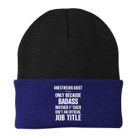 Gift For Badass Anesthesiologist Beanie | Artistshot