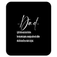 Dad,fathers Day White Mousepad | Artistshot