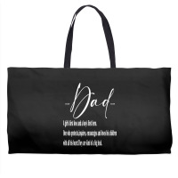 Dad,fathers Day White Weekender Totes | Artistshot