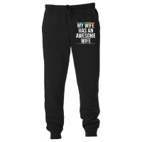 My Wife Has An Awesome Wife Lesbian Wedding Lgbt Unisex Jogger | Artistshot