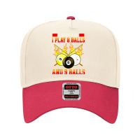 I'm Bipooler I Play 8   9 Balls Funny Billiards Game T Shirt Adjustable Baseball Cap | Artistshot