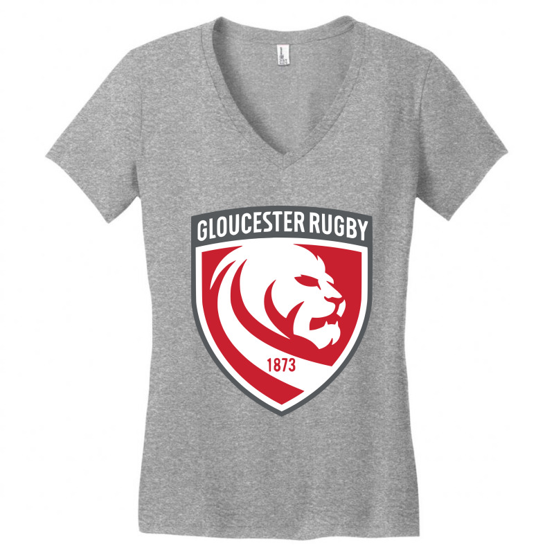 Gloucester Rugby Women's V-Neck T-Shirt by hary shop | Artistshot