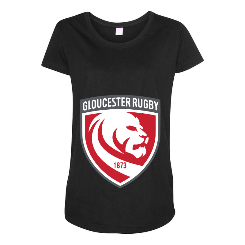 Gloucester Rugby Maternity Scoop Neck T-shirt by hary shop | Artistshot