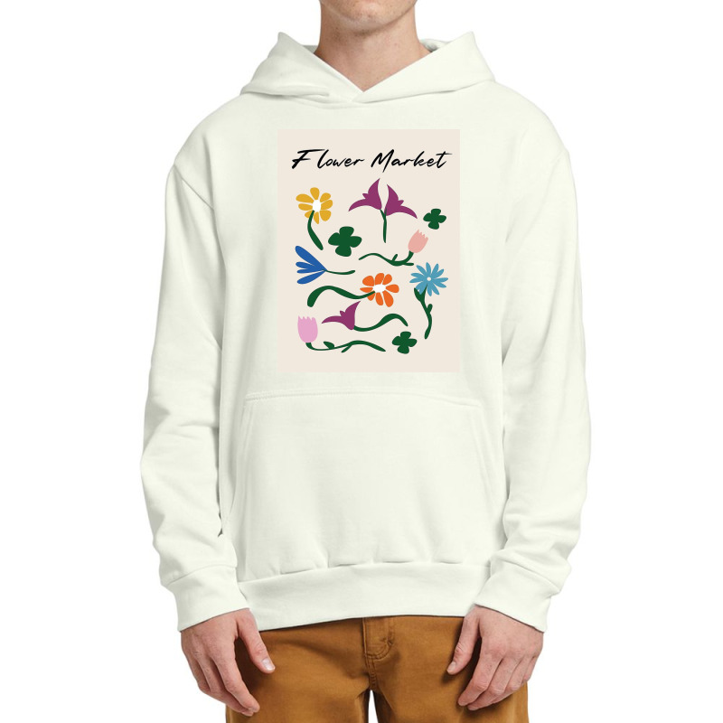 Flower Market Urban Pullover Hoodie by Mabel L | Artistshot