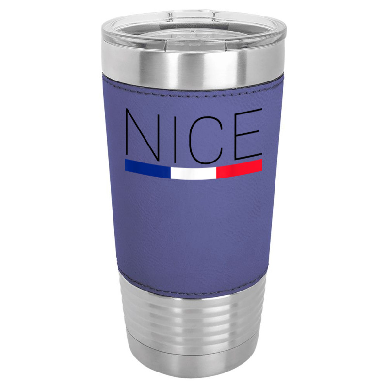 Nice France Cote D'azur French Riviera Cannes Antibes Gift T Shirt Leatherette Tumbler | Artistshot